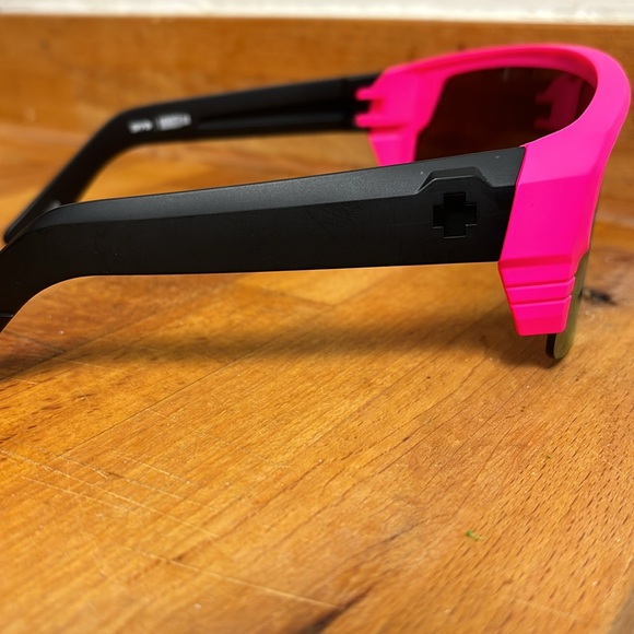 Brand new: SPY Monolith 5050 62MM Cylindrical Shield Sunglasses Hot Pink